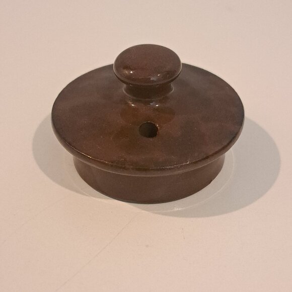 Vintage Sadler Staffordshire, England Brown Betty Glazed Single Serve Teapot - Picture 7 of 15